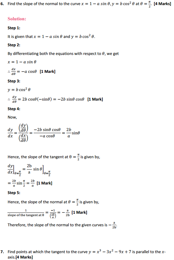 HBSE 12th Class Maths Solutions Chapter 6 Application of Derivatives Ex 6.3 8