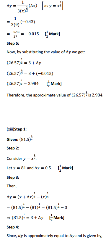 HBSE 12th Class Maths Solutions Chapter 6 Application of Derivatives Ex 6.4 19