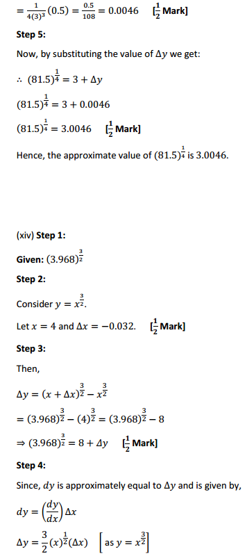 HBSE 12th Class Maths Solutions Chapter 6 Application of Derivatives Ex 6.4 21