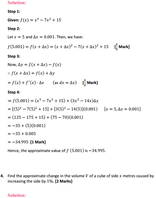 HBSE 12th Class Maths Solutions Chapter 6 Application of Derivatives Ex 6.4 26
