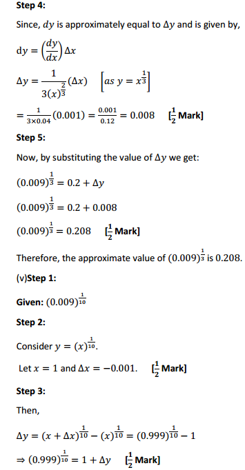HBSE 12th Class Maths Solutions Chapter 6 Application of Derivatives Ex 6.4 7