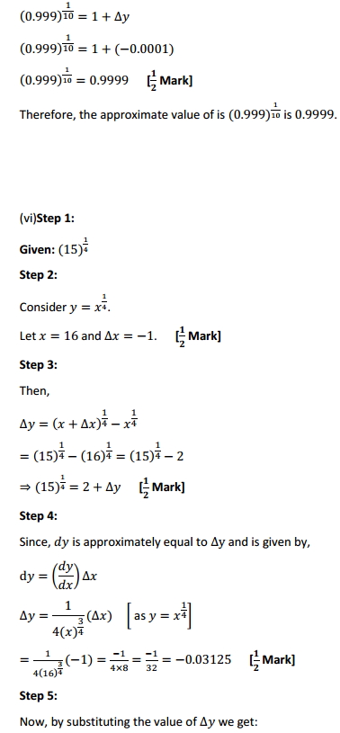 HBSE 12th Class Maths Solutions Chapter 6 Application of Derivatives Ex 6.4 9