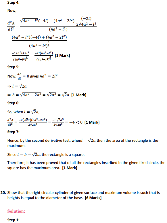 HBSE 12th Class Maths Solutions Chapter 6 Application of Derivatives Ex 6.5 51