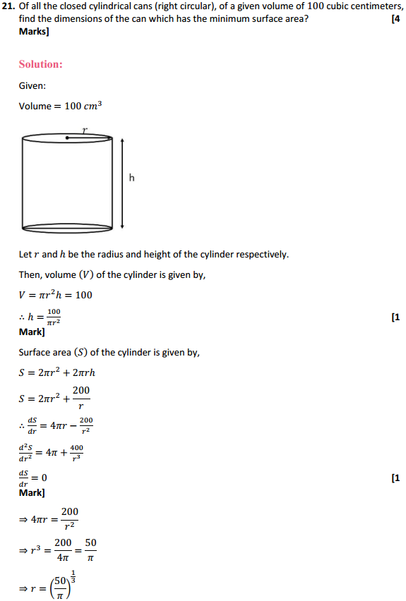 HBSE 12th Class Maths Solutions Chapter 6 Application of Derivatives Ex 6.5 54