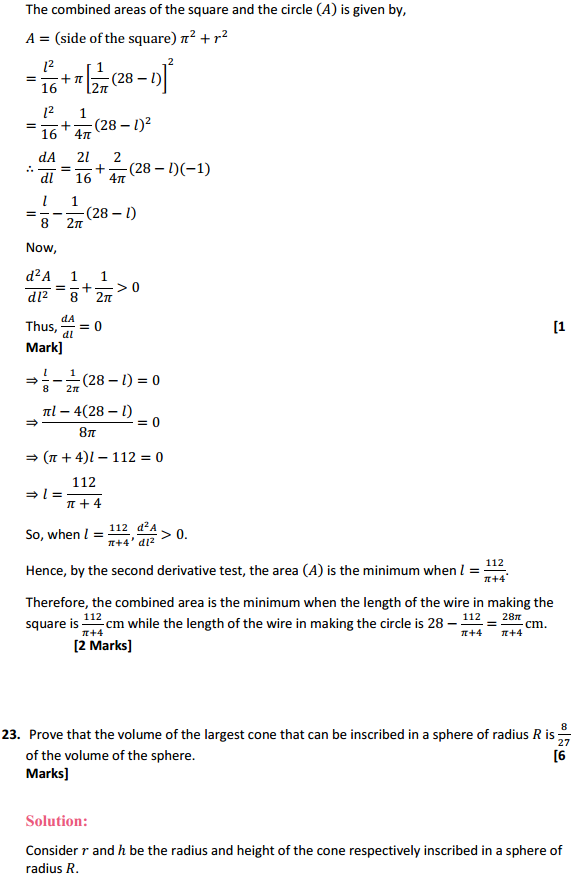 HBSE 12th Class Maths Solutions Chapter 6 Application of Derivatives Ex 6.5 57