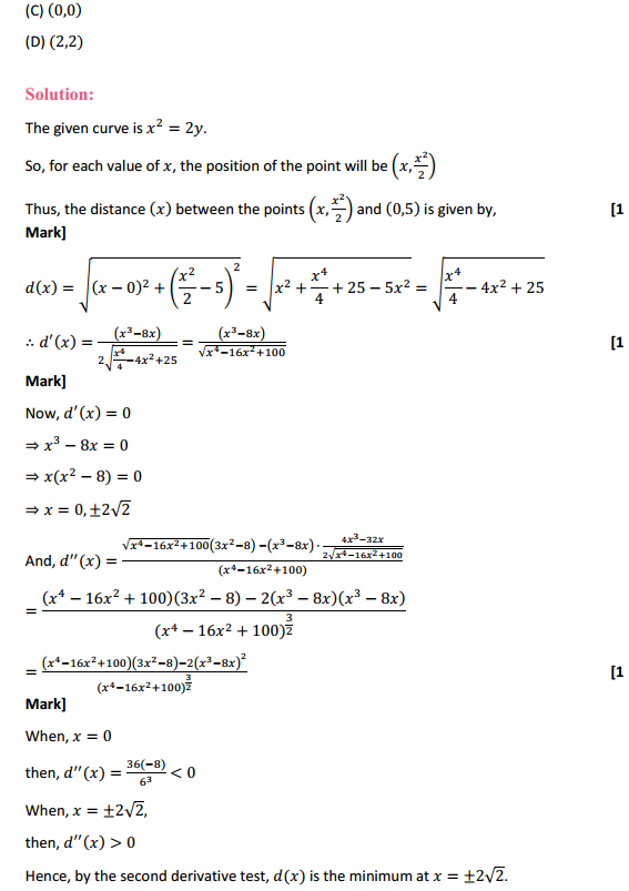 HBSE 12th Class Maths Solutions Chapter 6 Application of Derivatives Ex 6.5 71