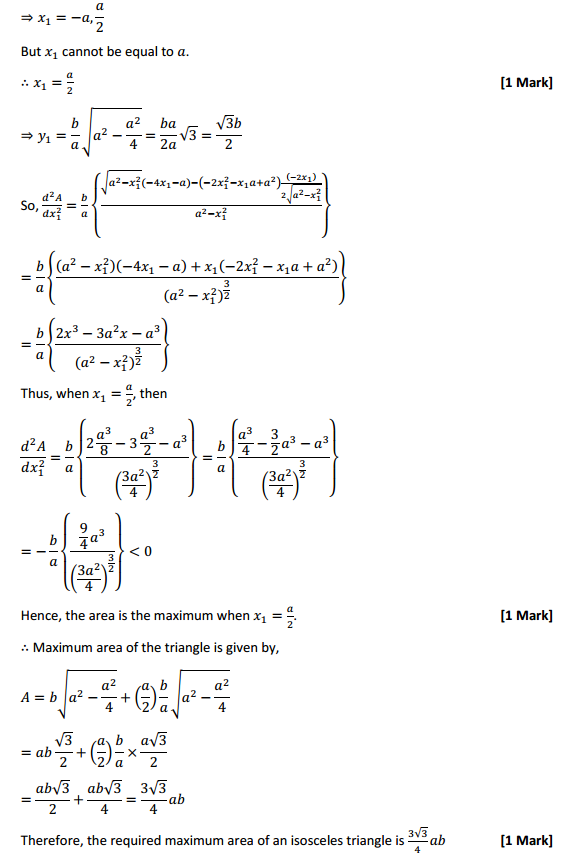 HBSE 12th Class Maths Solutions Chapter 6 Application of Derivatives Miscellaneous Exercise 16