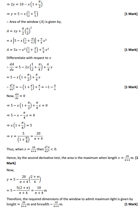 HBSE 12th Class Maths Solutions Chapter 6 Application of Derivatives Miscellaneous Exercise 22