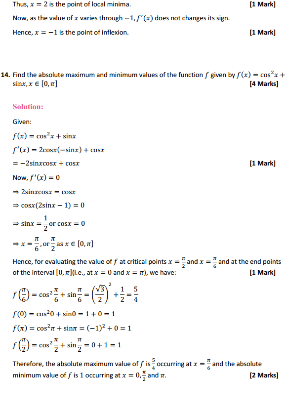 HBSE 12th Class Maths Solutions Chapter 6 Application of Derivatives Miscellaneous Exercise 27