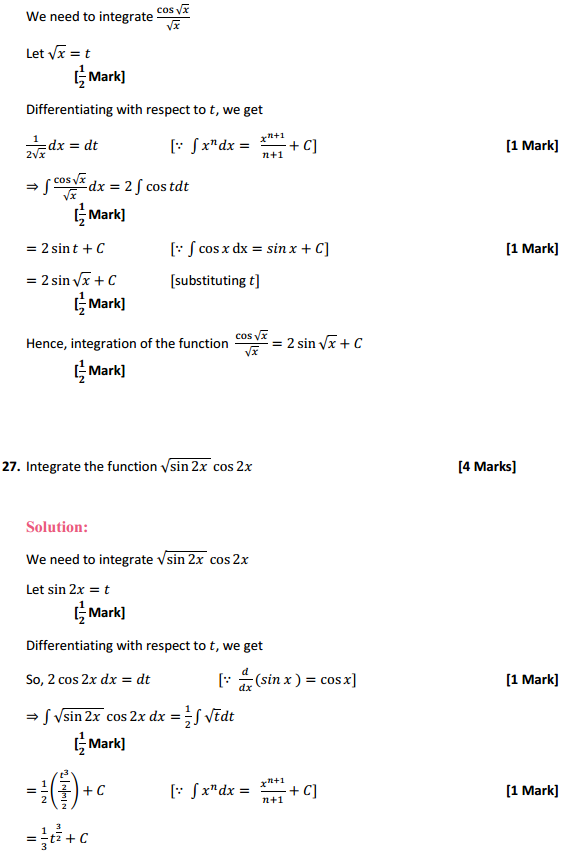 HBSE 12th Class Maths Solutions Chapter 7 Integrals Ex 7.2 21