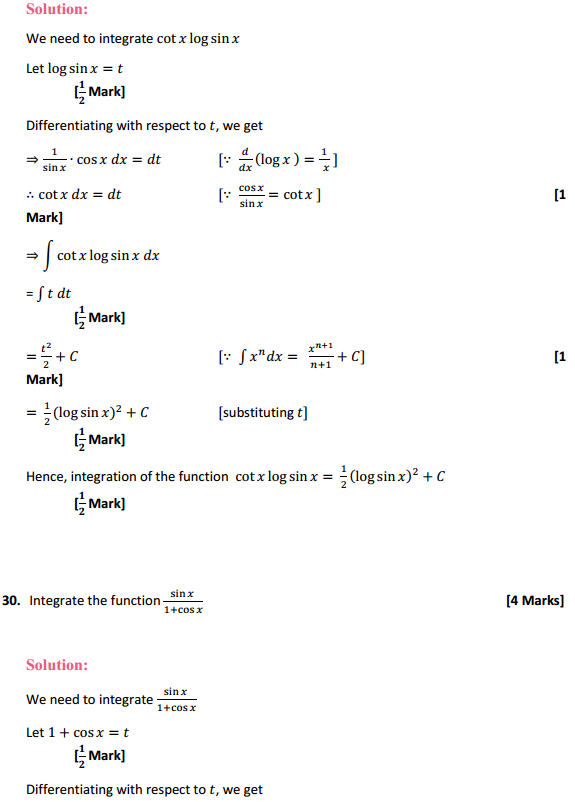 HBSE 12th Class Maths Solutions Chapter 7 Integrals Ex 7.2 23