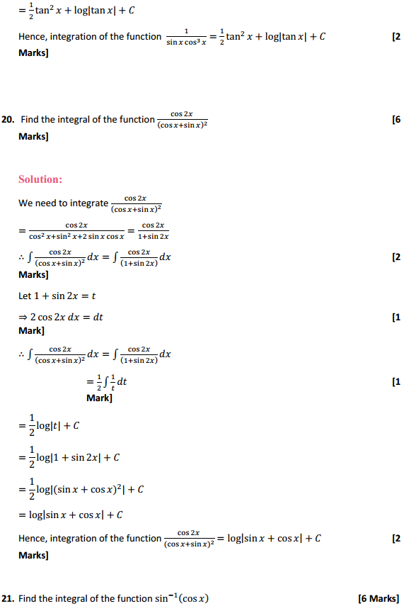 HBSE 12th Class Maths Solutions Chapter 7 Integrals Ex 7.3 15