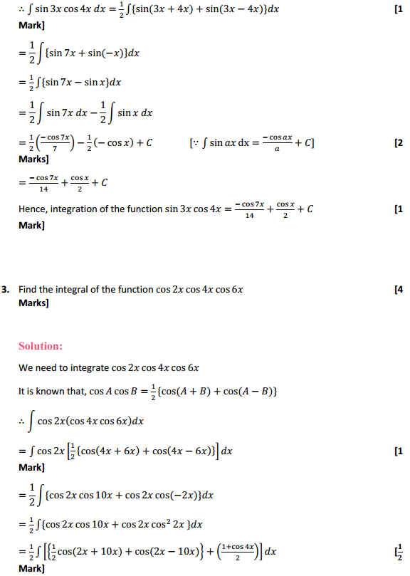 HBSE 12th Class Maths Solutions Chapter 7 Integrals Ex 7.3 2