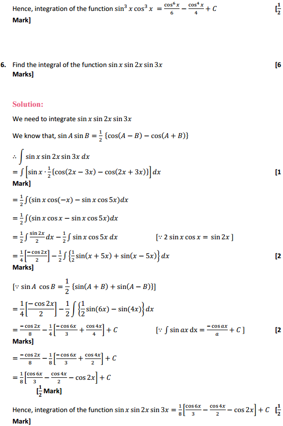 HBSE 12th Class Maths Solutions Chapter 7 Integrals Ex 7.3 5