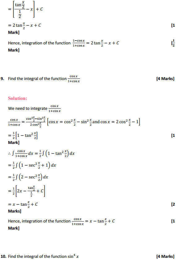 HBSE 12th Class Maths Solutions Chapter 7 Integrals Ex 7.3 7