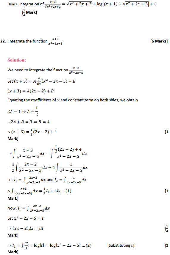 HBSE 12th Class Maths Solutions Chapter 7 Integrals Ex 7.4 20