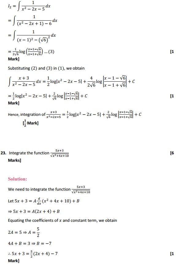 HBSE 12th Class Maths Solutions Chapter 7 Integrals Ex 7.4 21