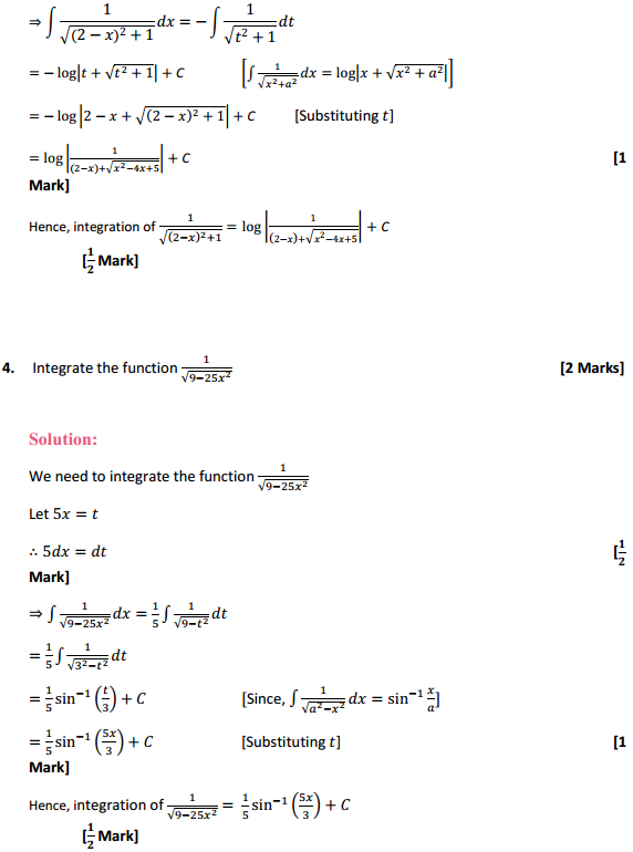 HBSE 12th Class Maths Solutions Chapter 7 Integrals Ex 7.4 3