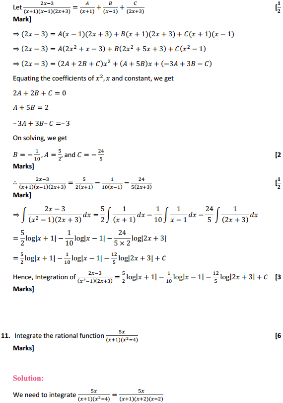 HBSE 12th Class Maths Solutions Chapter 7 Integrals Ex 7.5 10
