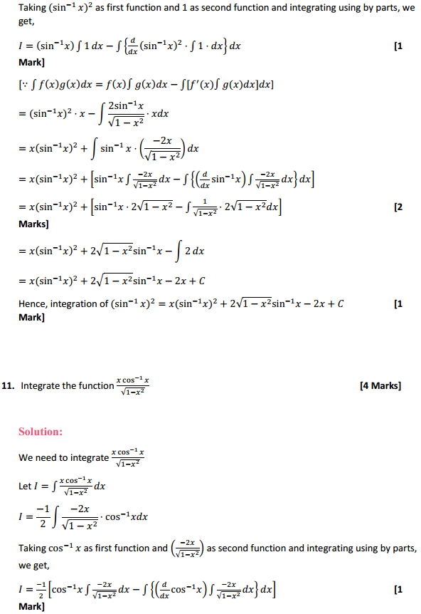 HBSE 12th Class Maths Solutions Chapter 7 Integrals Ex 7.6 8