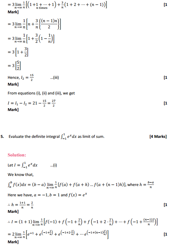 HBSE 12th Class Maths Solutions Chapter 7 Integrals Ex 7.8 6
