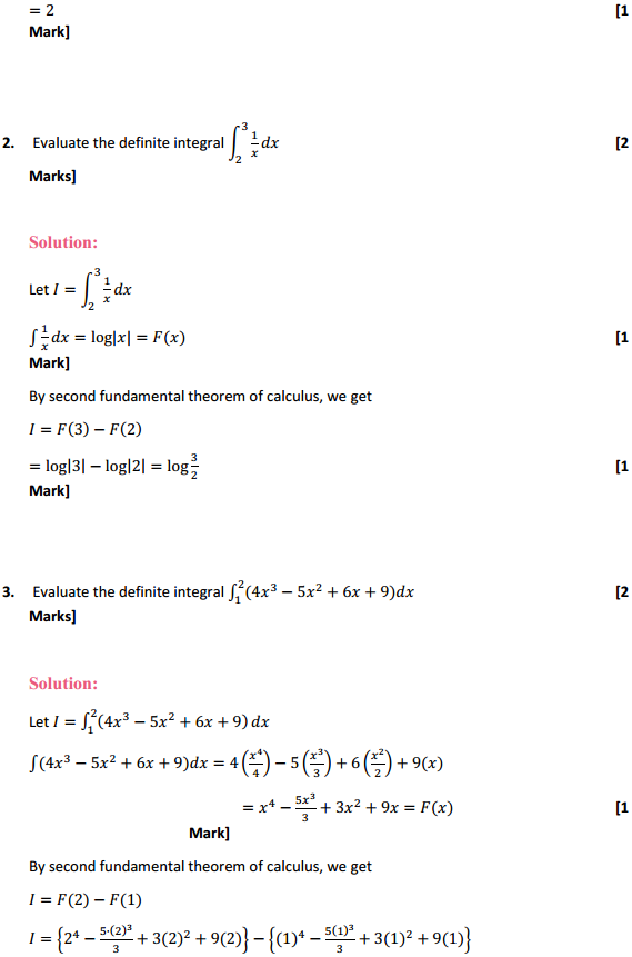 HBSE 12th Class Maths Solutions Chapter 7 Integrals Ex 7.9 2