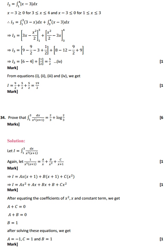 HBSE 12th Class Maths Solutions Chapter 7 Integrals Miscellaneous Exercise 27