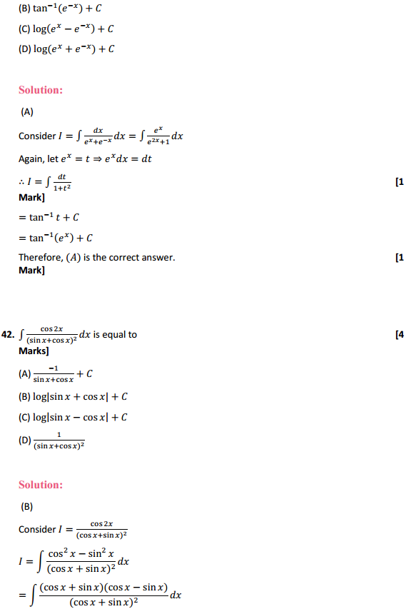 HBSE 12th Class Maths Solutions Chapter 7 Integrals Miscellaneous Exercise 33