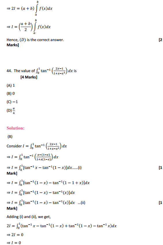 HBSE 12th Class Maths Solutions Chapter 7 Integrals Miscellaneous Exercise 35