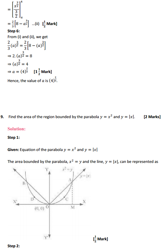 HBSE 12th Class Maths Solutions Chapter 8 Application of Integrals Ex 8.1 10