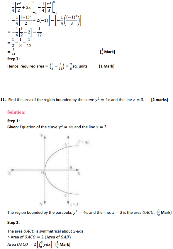 HBSE 12th Class Maths Solutions Chapter 8 Application of Integrals Ex 8.1 13
