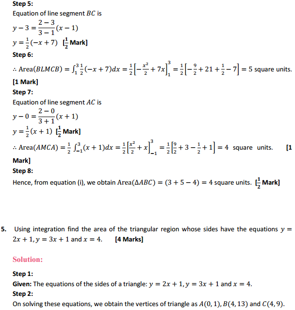 HBSE 12th Class Maths Solutions Chapter 8 Application of Integrals Ex 8.2 6