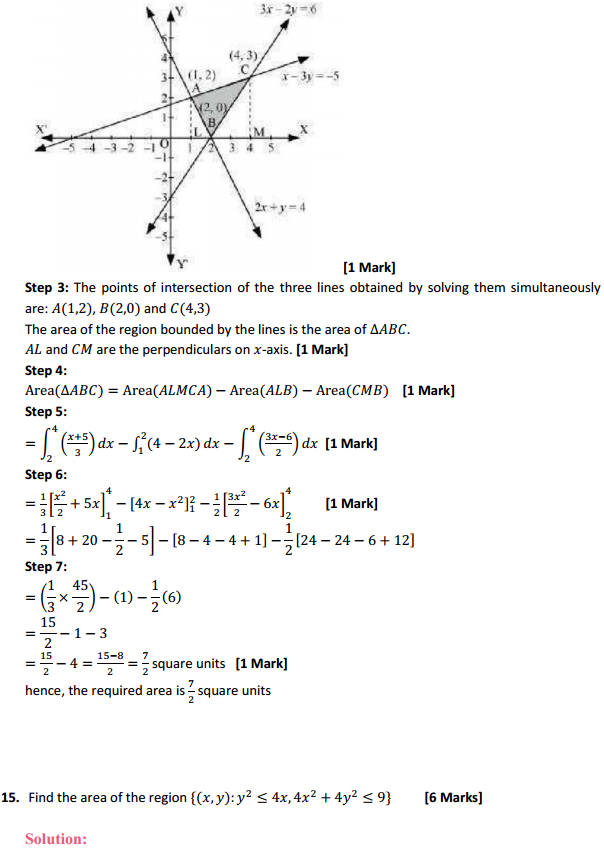 HBSE 12th Class Maths Solutions Chapter 8 Application of Integrals Miscellaneous Exercise 18