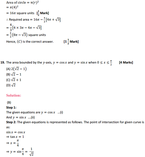 HBSE 12th Class Maths Solutions Chapter 8 Application of Integrals Miscellaneous Exercise 24