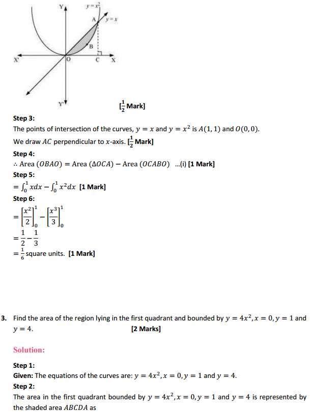 HBSE 12th Class Maths Solutions Chapter 8 Application of Integrals Miscellaneous Exercise 4