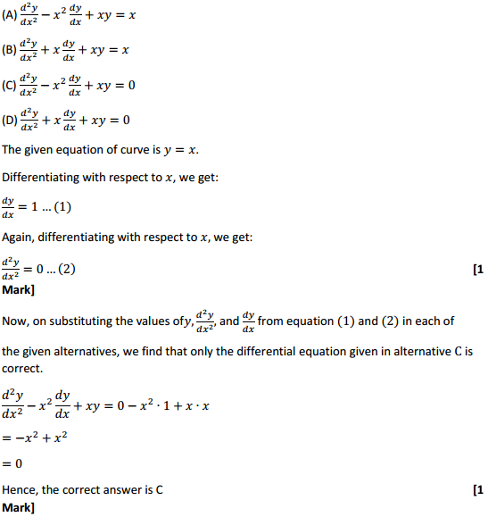 HBSE 12th Class Maths Solutions Chapter 9 Differential Equations Ex 9.3 12