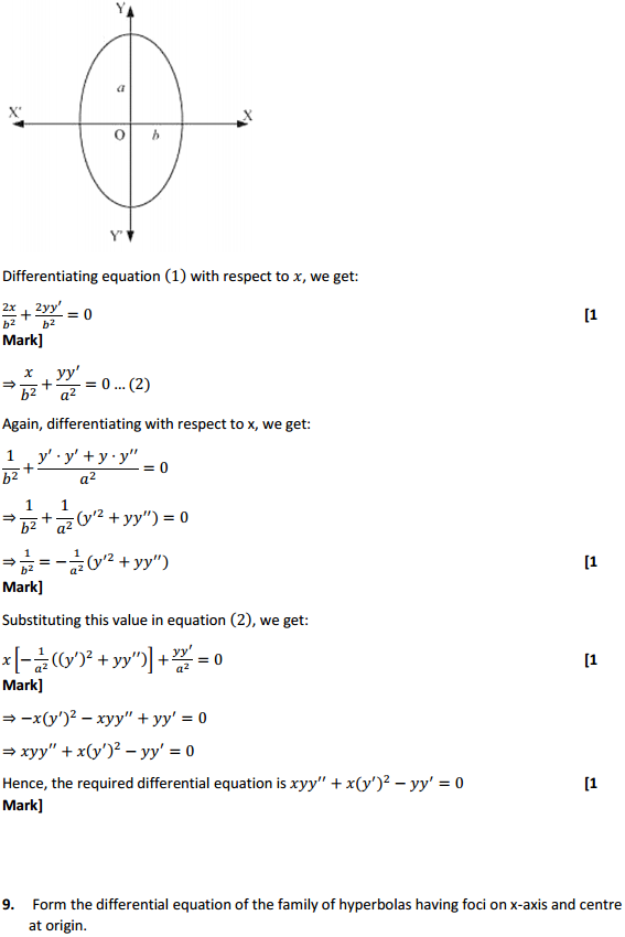 HBSE 12th Class Maths Solutions Chapter 9 Differential Equations Ex 9.3 8
