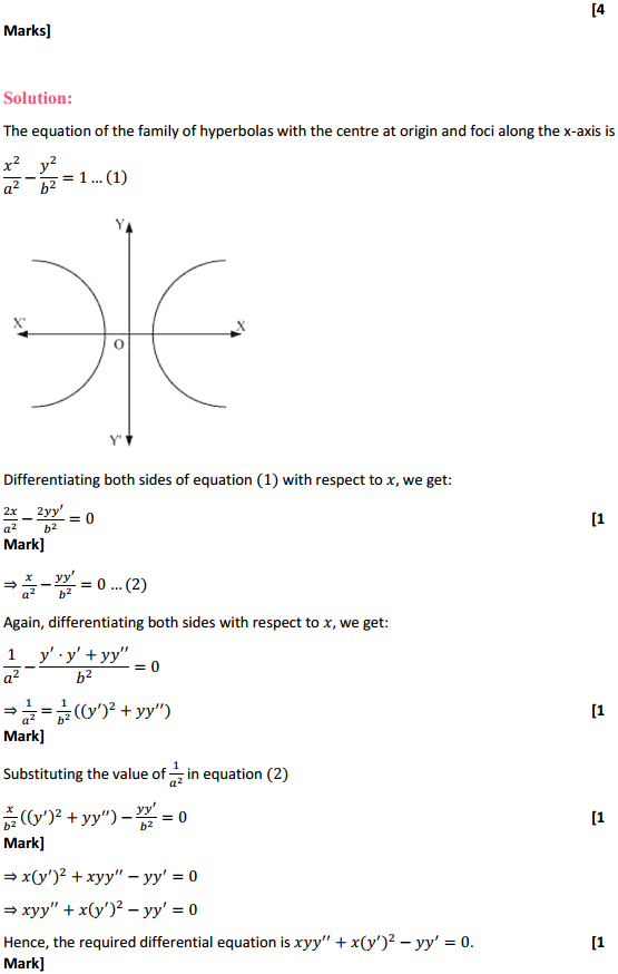HBSE 12th Class Maths Solutions Chapter 9 Differential Equations Ex 9.3 9
