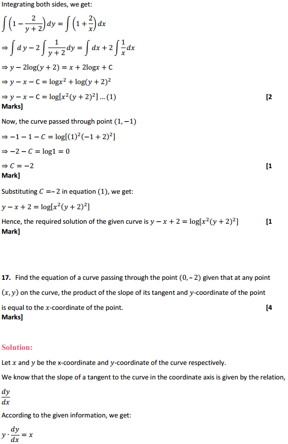 HBSE 12th Class Maths Solutions Chapter 9 Differential Equations Ex 9.4 17