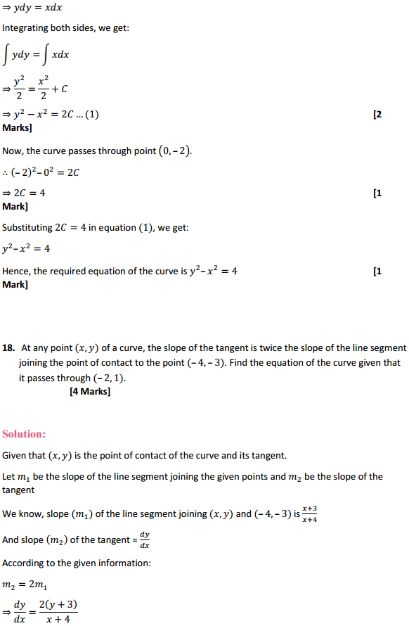 HBSE 12th Class Maths Solutions Chapter 9 Differential Equations Ex 9.4 18
