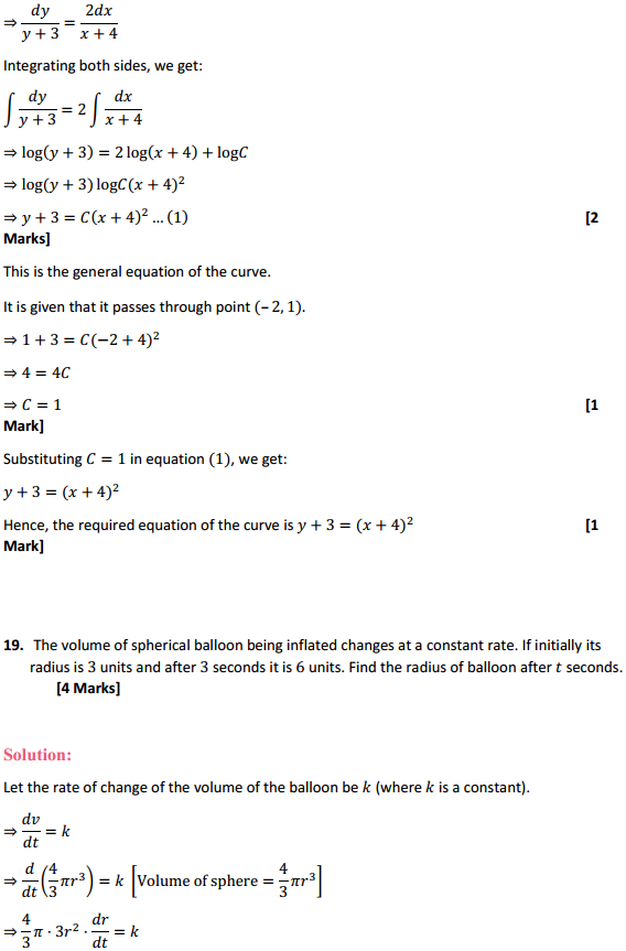 HBSE 12th Class Maths Solutions Chapter 9 Differential Equations Ex 9.4 19