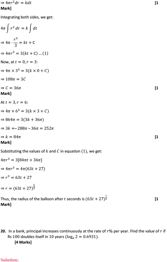 HBSE 12th Class Maths Solutions Chapter 9 Differential Equations Ex 9.4 20