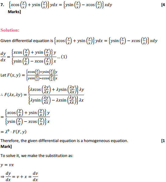HBSE 12th Class Maths Solutions Chapter 9 Differential Equations Ex 9.5 13
