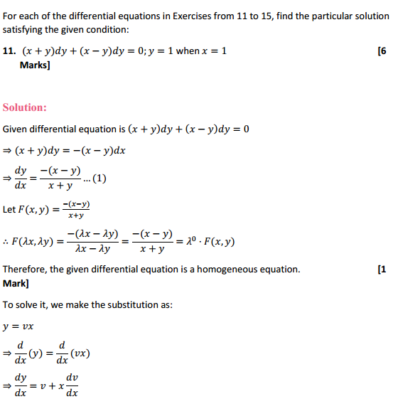 HBSE 12th Class Maths Solutions Chapter 9 Differential Equations Ex 9.5 23