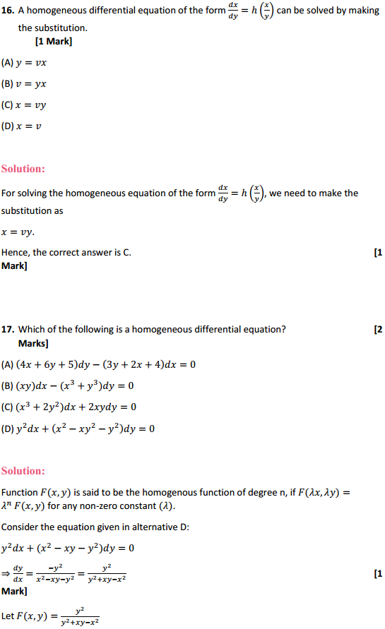 HBSE 12th Class Maths Solutions Chapter 9 Differential Equations Ex 9.5 32