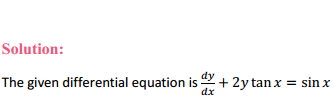 HBSE 12th Class Maths Solutions Chapter 9 Differential Equations Ex 9.6 20