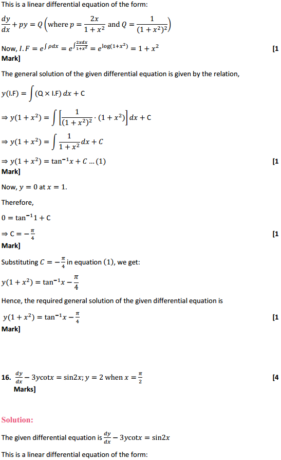 HBSE 12th Class Maths Solutions Chapter 9 Differential Equations Ex 9.6 23