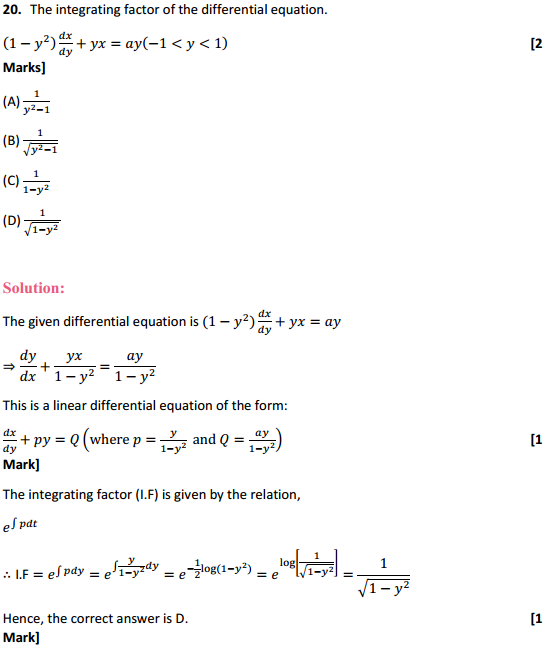 HBSE 12th Class Maths Solutions Chapter 9 Differential Equations Ex 9.6 30