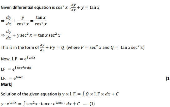 HBSE 12th Class Maths Solutions Chapter 9 Differential Equations Ex 9.6 7