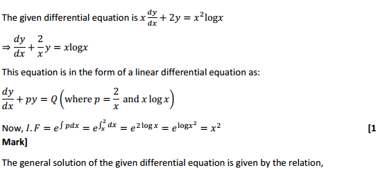 HBSE 12th Class Maths Solutions Chapter 9 Differential Equations Ex 9.6 9